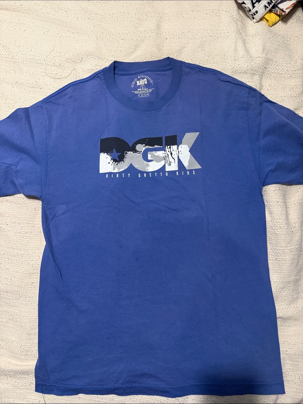 DGK Blue Short Sleeve Logo Tee